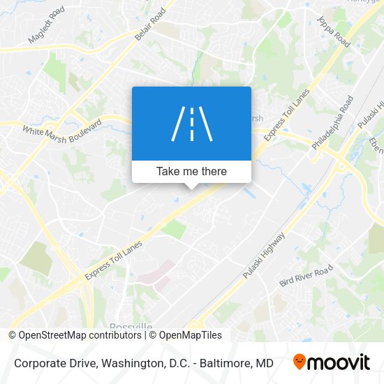 Corporate Drive map