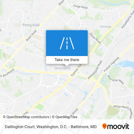 Dallington Court map