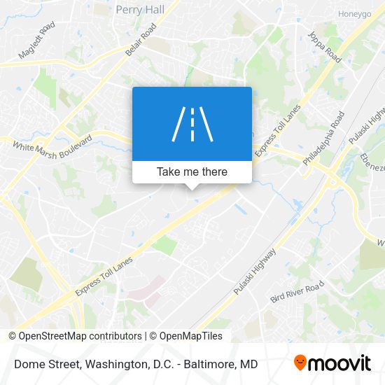 Dome Street map