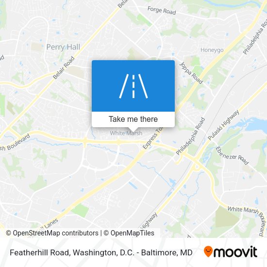 Mapa de Featherhill Road