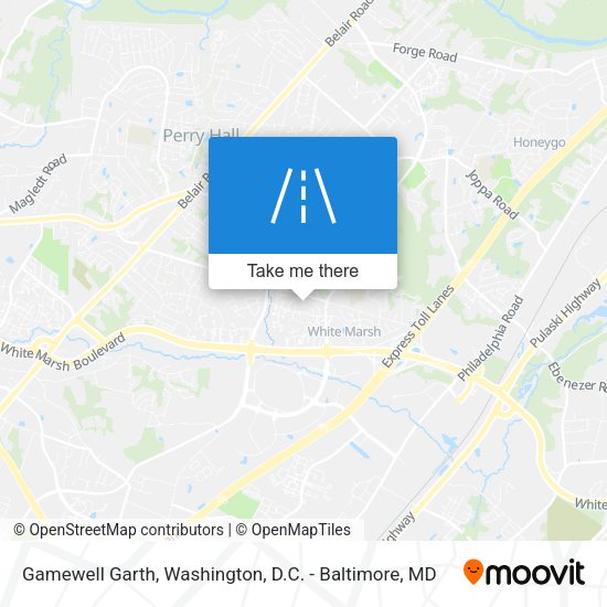Mapa de Gamewell Garth