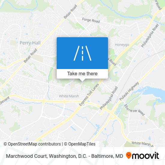 Marchwood Court map