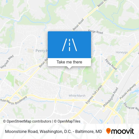 Moonstone Road map