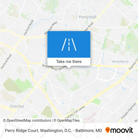 Perry Ridge Court map