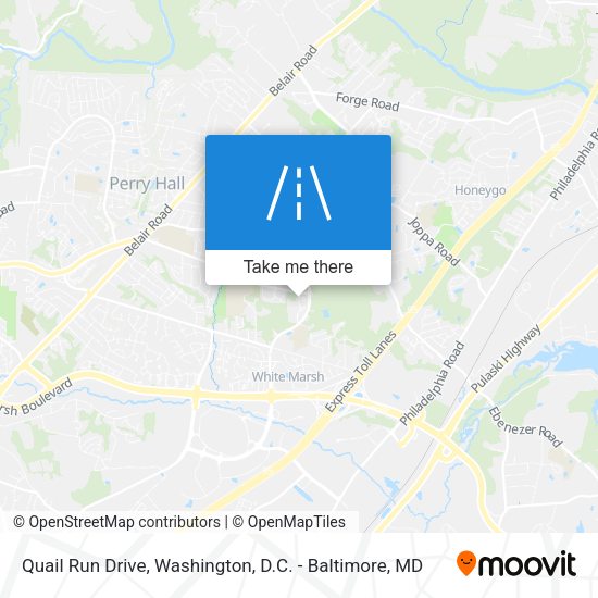Mapa de Quail Run Drive