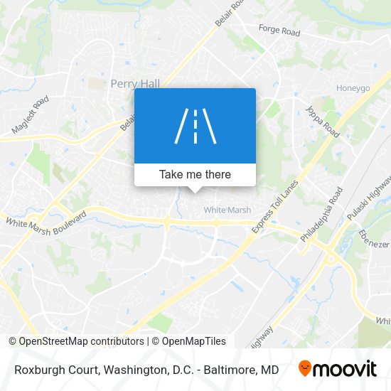 Mapa de Roxburgh Court
