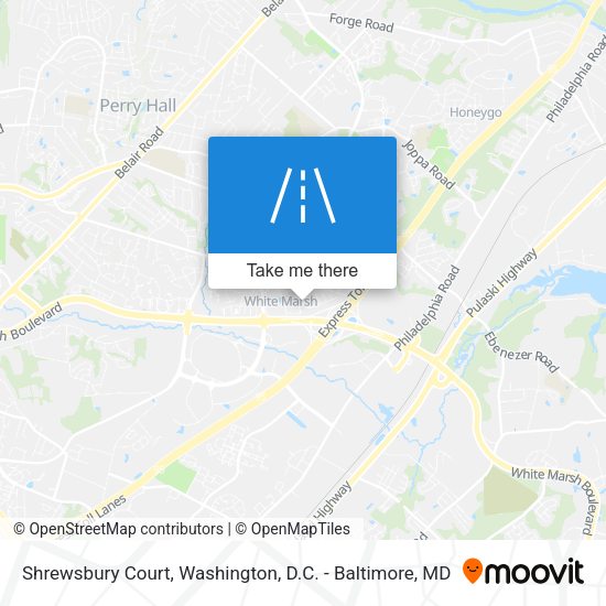 Mapa de Shrewsbury Court