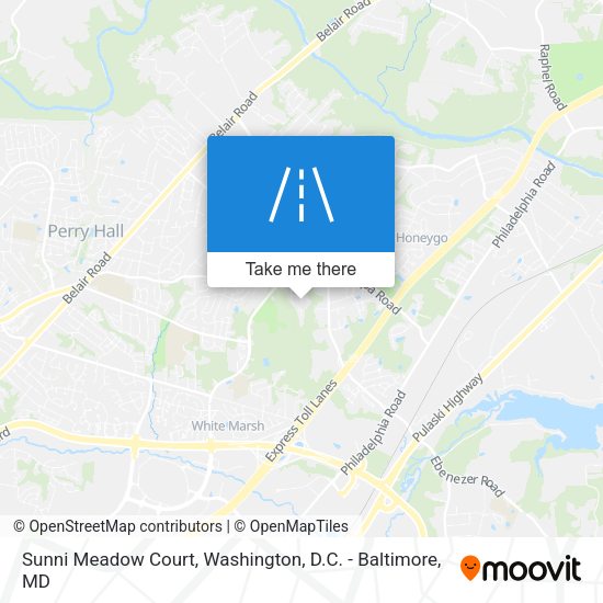 Sunni Meadow Court map