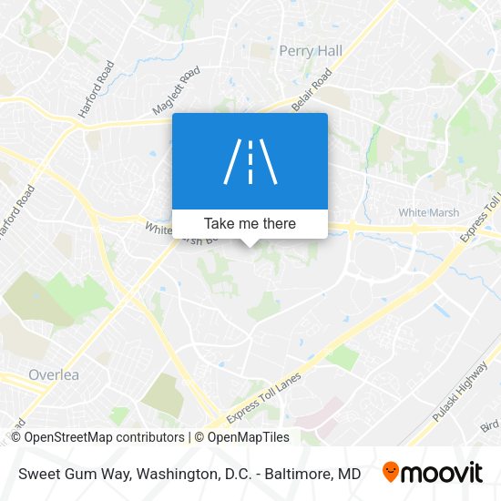 Mapa de Sweet Gum Way