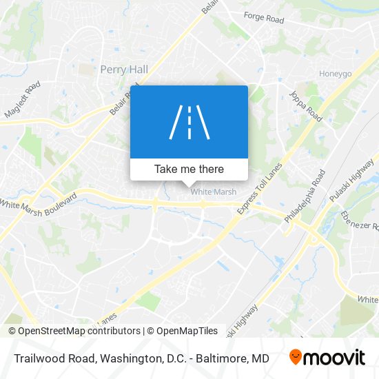 Mapa de Trailwood Road