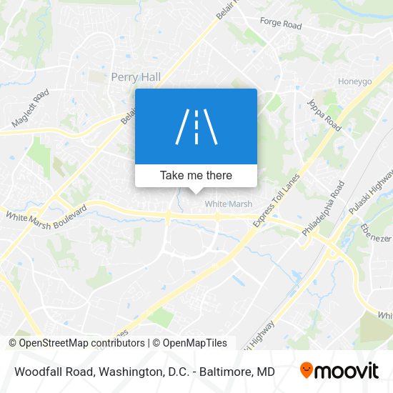 Woodfall Road map