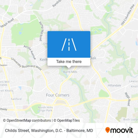 Mapa de Childs Street