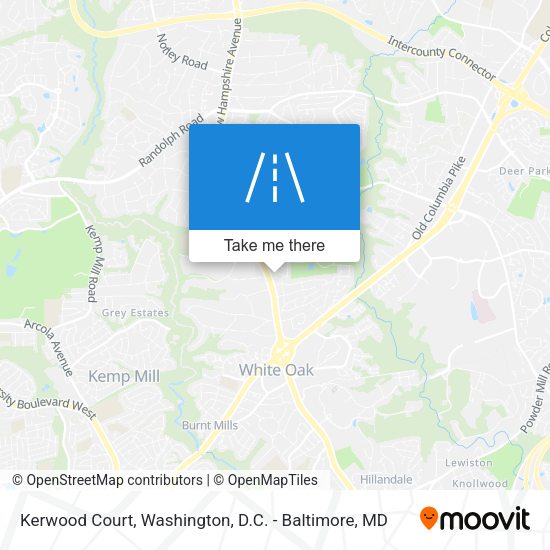 Kerwood Court map