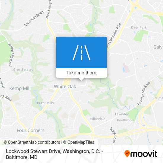 Mapa de Lockwood Stewart Drive