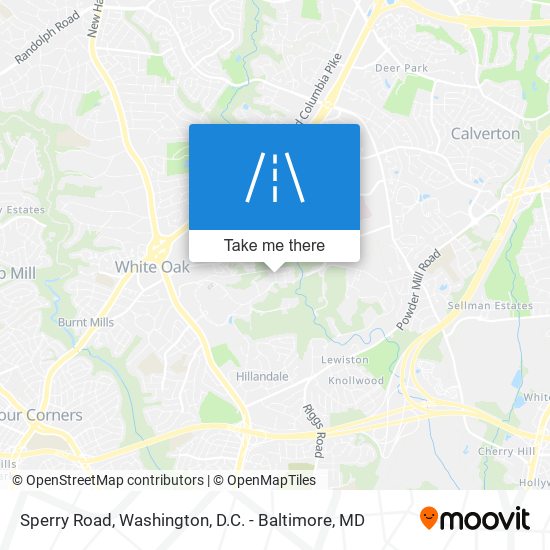 Sperry Road map