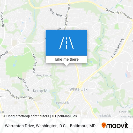 Warrenton Drive map
