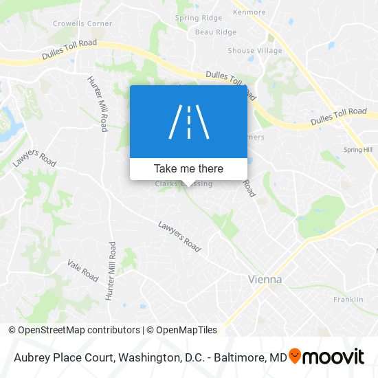 Aubrey Place Court map
