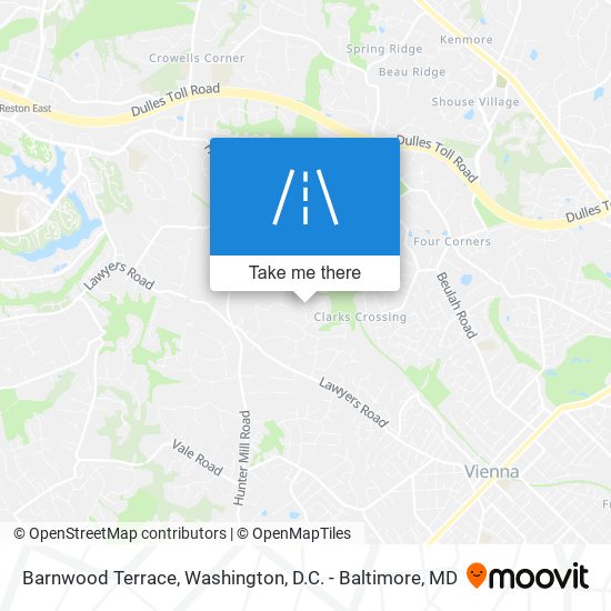 Barnwood Terrace map