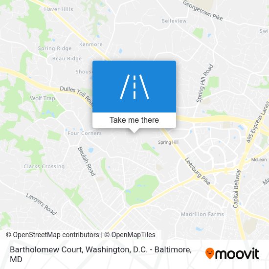 Bartholomew Court map