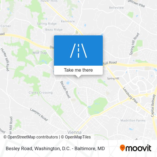 Besley Road map