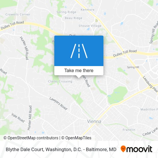 Blythe Dale Court map