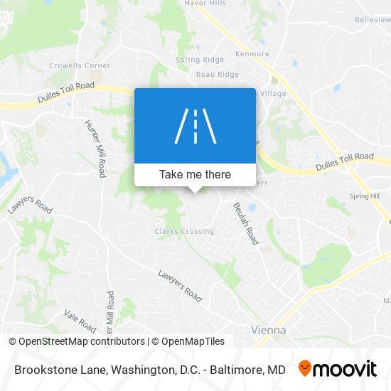 Brookstone Lane map