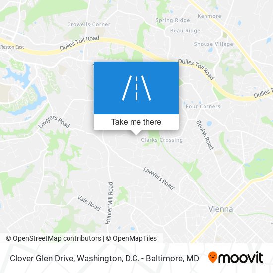 Mapa de Clover Glen Drive