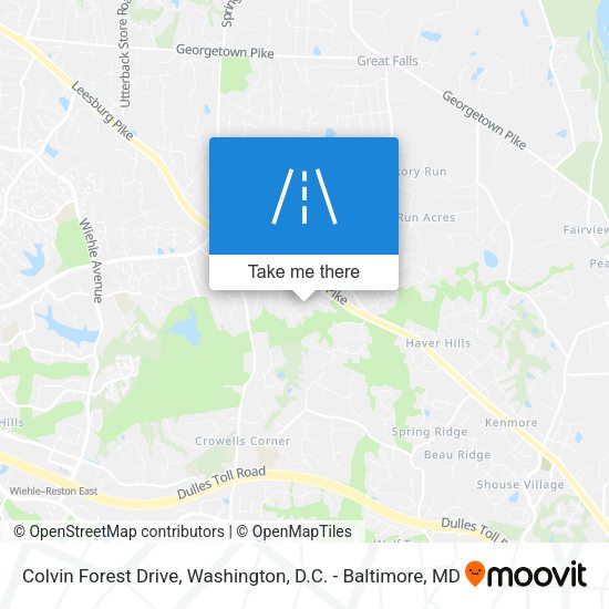 Mapa de Colvin Forest Drive