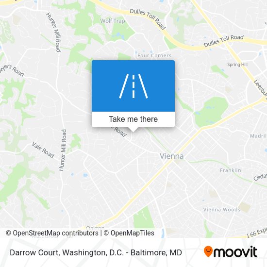 Darrow Court map