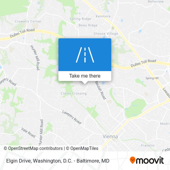 Mapa de Elgin Drive