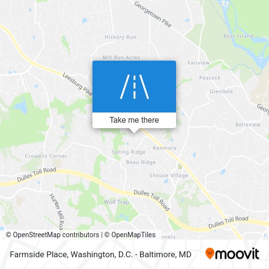 Farmside Place map