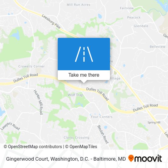 Gingerwood Court map