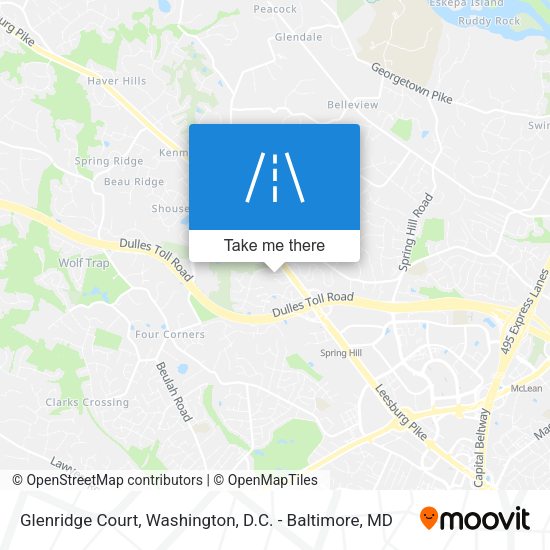 Glenridge Court map