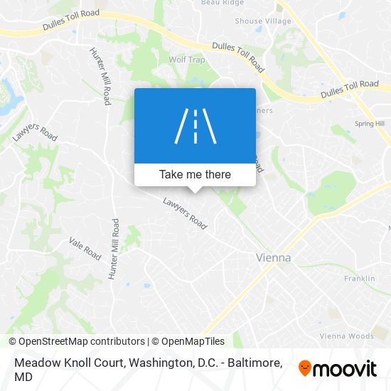 Meadow Knoll Court map