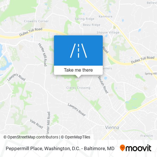 Peppermill Place map