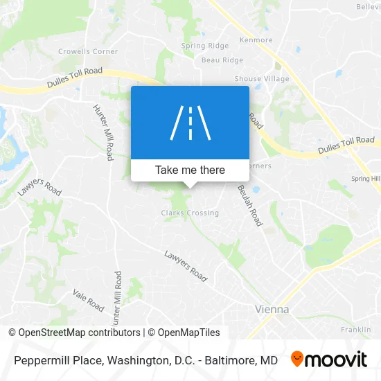 Peppermill Place map