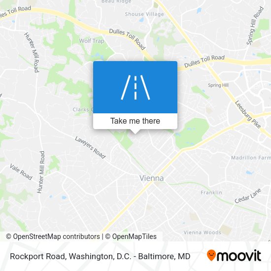 Rockport Road map