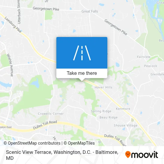 Scenic View Terrace map