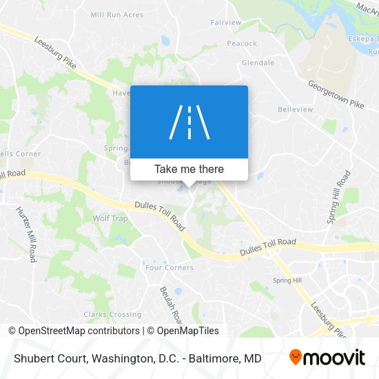Shubert Court map