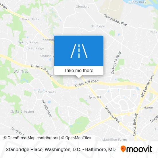 Stanbridge Place map