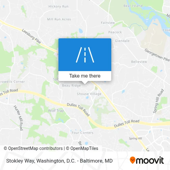 Stokley Way map