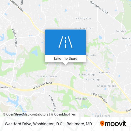 Westford Drive map