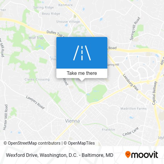Wexford Drive map