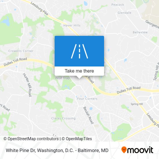 Mapa de White Pine Dr