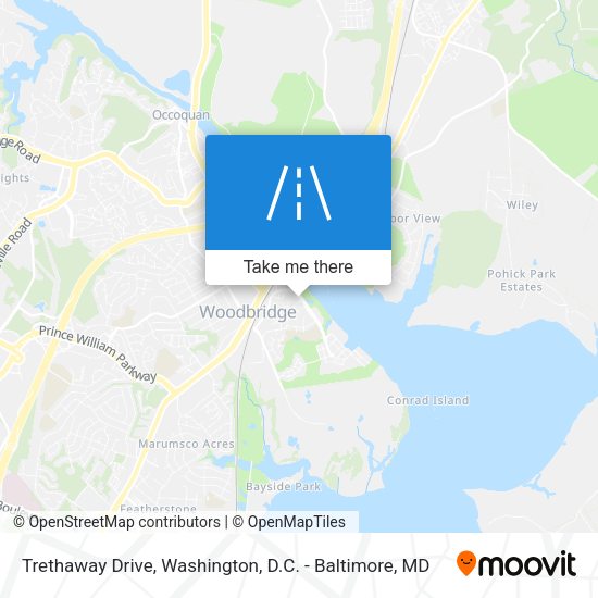 Trethaway Drive map
