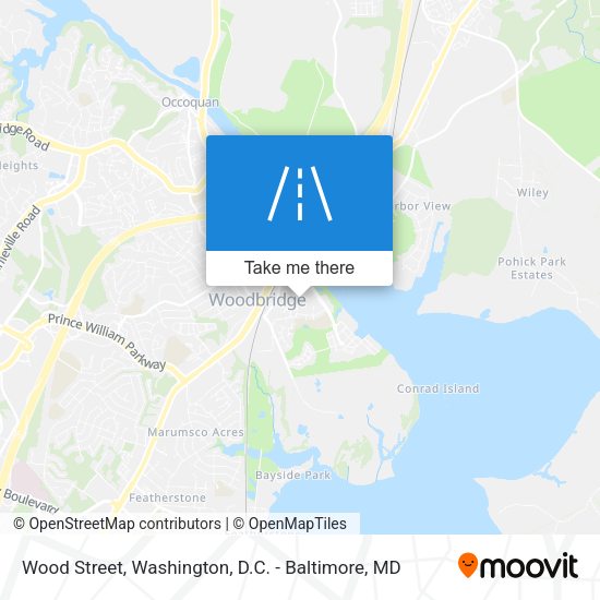 Wood Street map