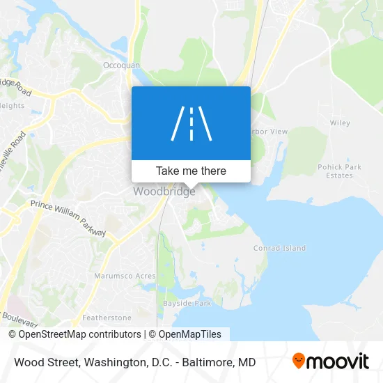 Wood Street map