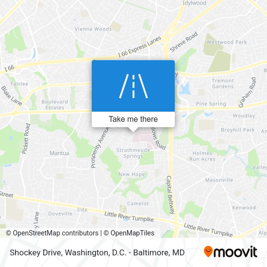 Shockey Drive map