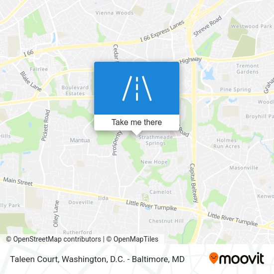 Taleen Court map