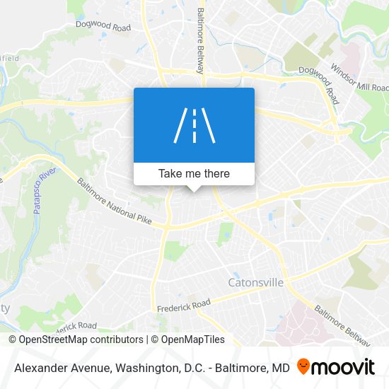 Alexander Avenue map